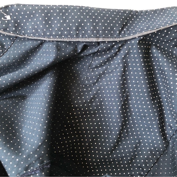 Old Navy the Signature Fit Blue Polka Dot Shirt - Picture 6 of 7